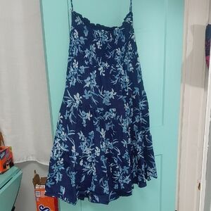 Fashion Bug Navy Floral Dress